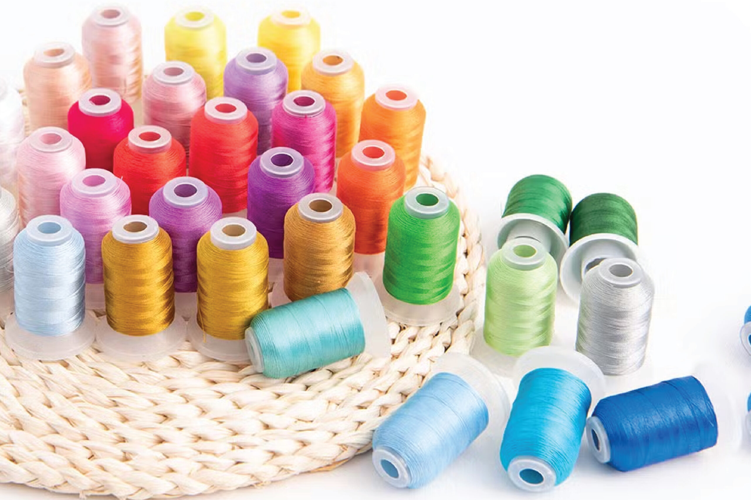 What Are Embroidery Threads And Types Of Threads Used In Machine Embroidery